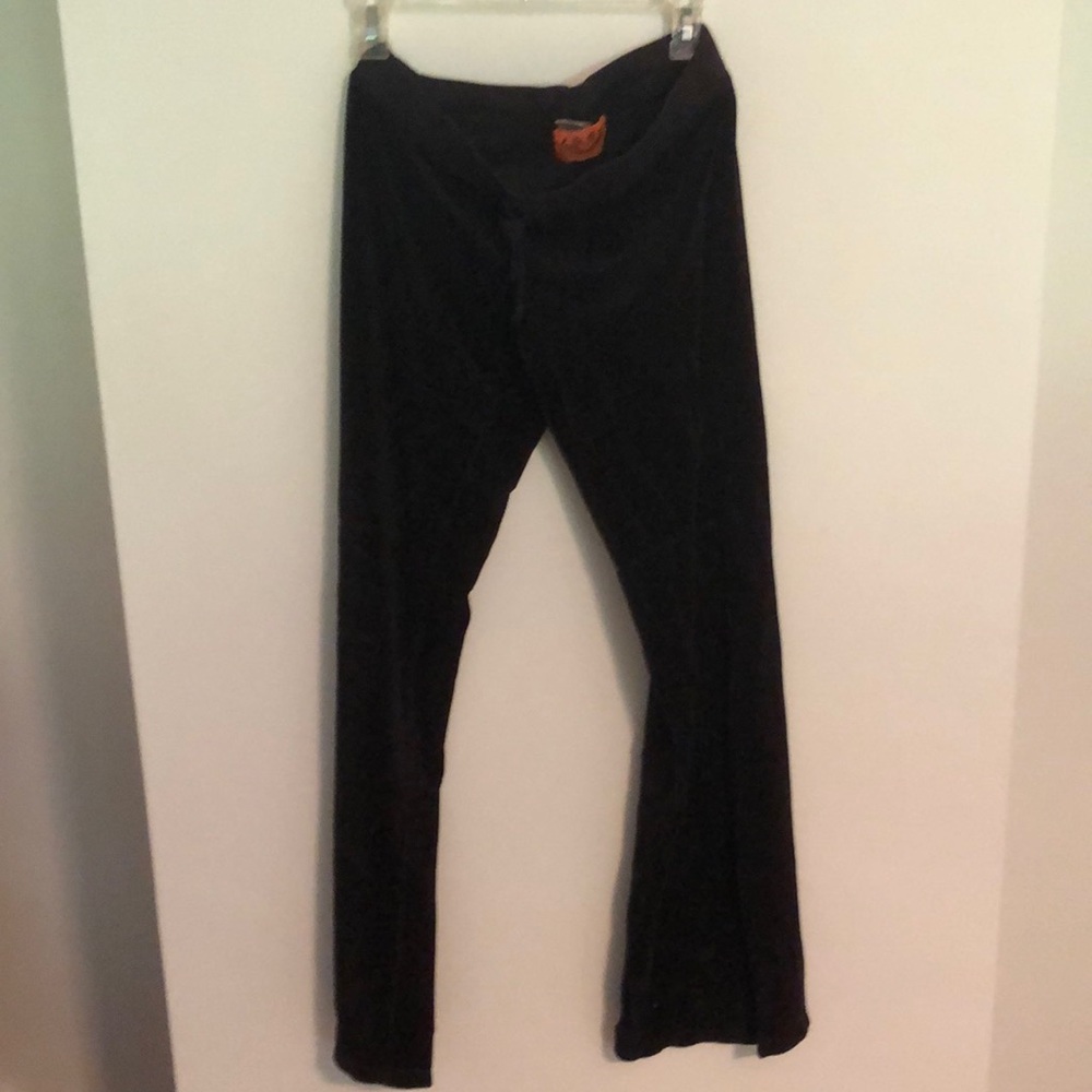 Juicy Black Velour sweat pants S